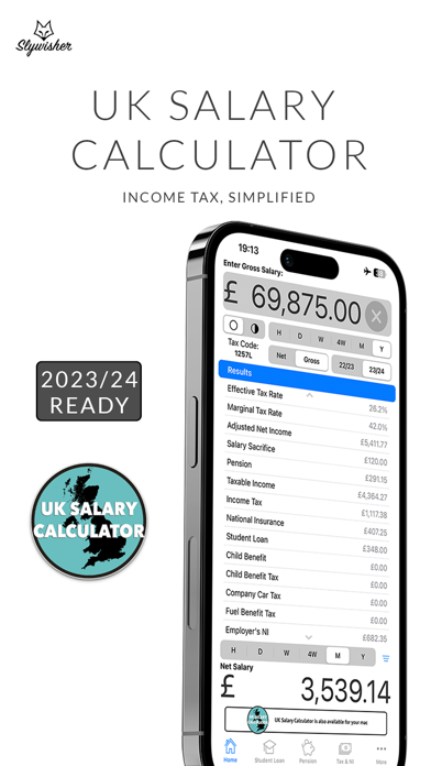 UK Salary Calculator 2024/25 Screenshot
