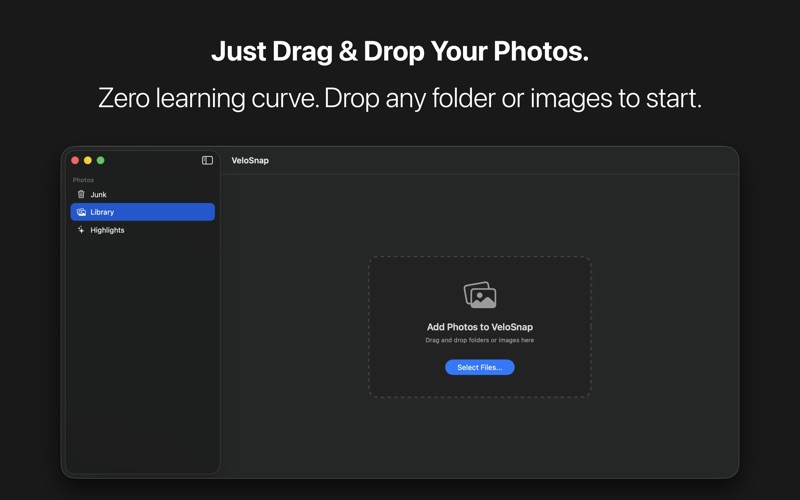 VeloSnap screenshot