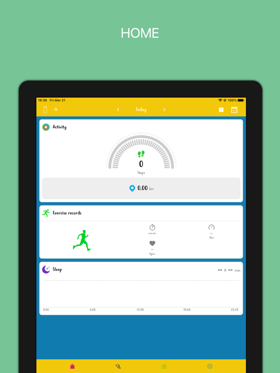 TIKKERS iPad screenshot 1 - Health & Fitness app