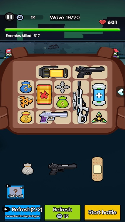 Bag Merge : Zombie Battle screenshot-7