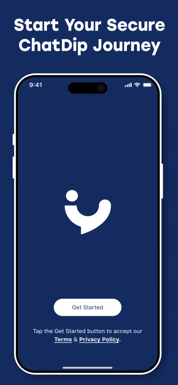 Screenshot #1 pour ChatDip Messenger