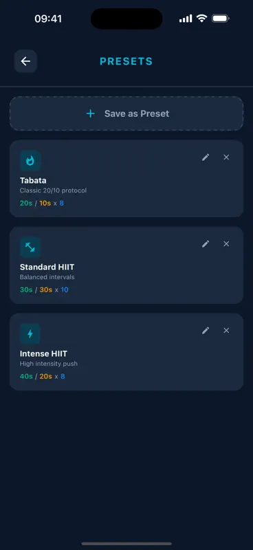 Temporizador HIIT Tabata screenshot 4 of 6
