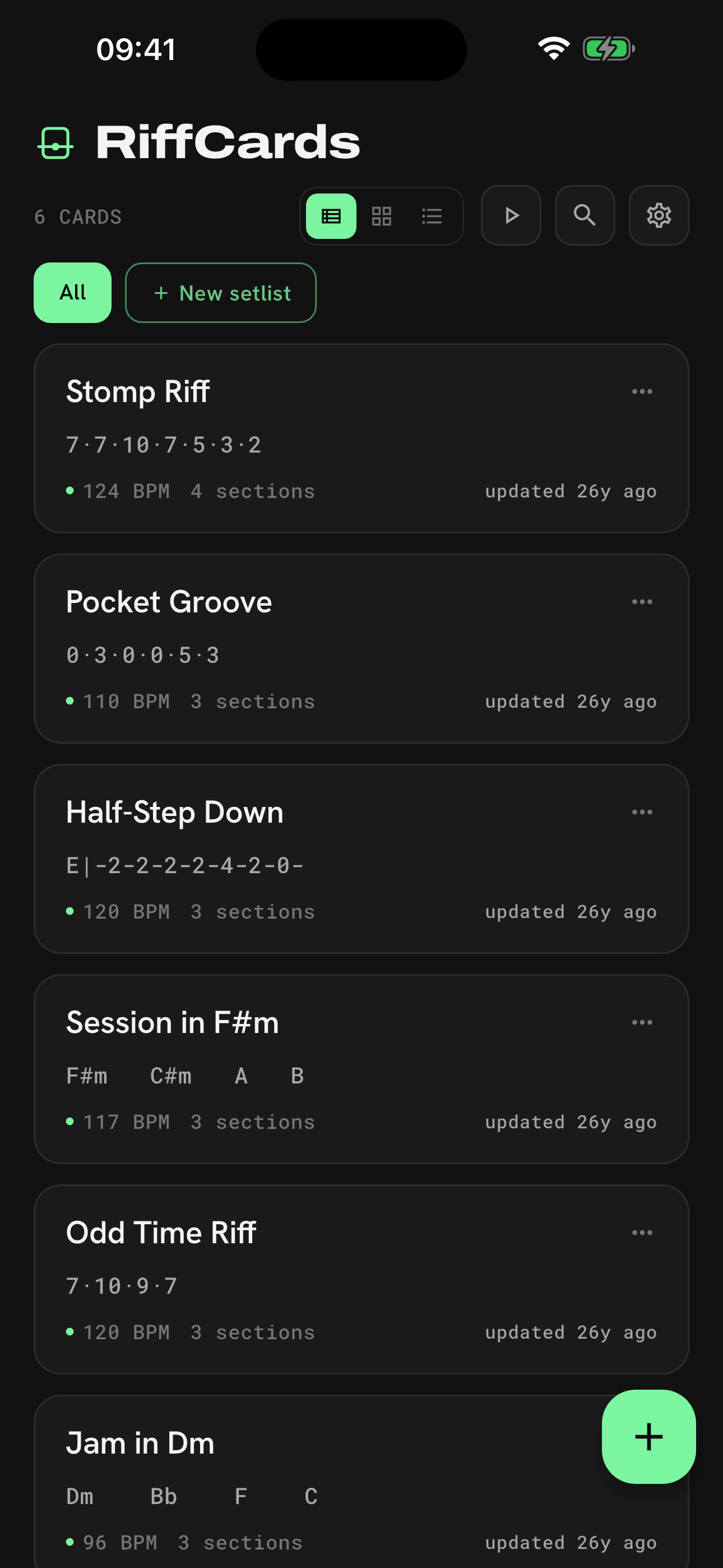 RiffCards screenshot 4