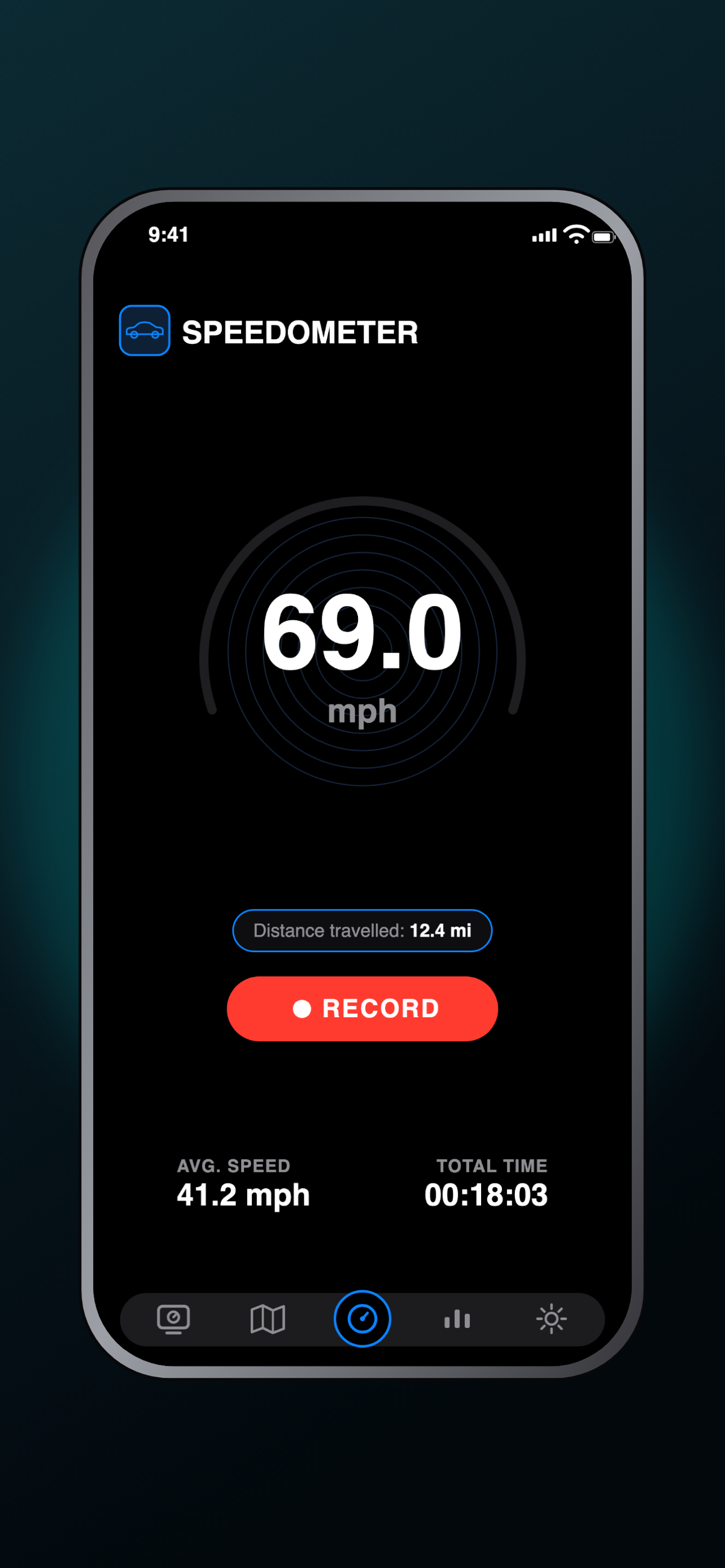 GPS Speedometer · screenshot 4