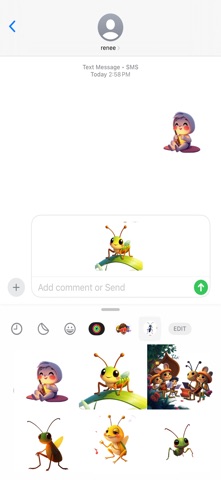 蟋蟀声音贴纸 screenshot