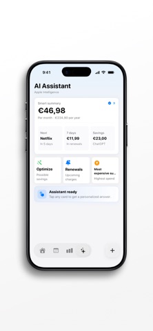 Trackle - Manage Subscriptions Screenshot 4 of 5