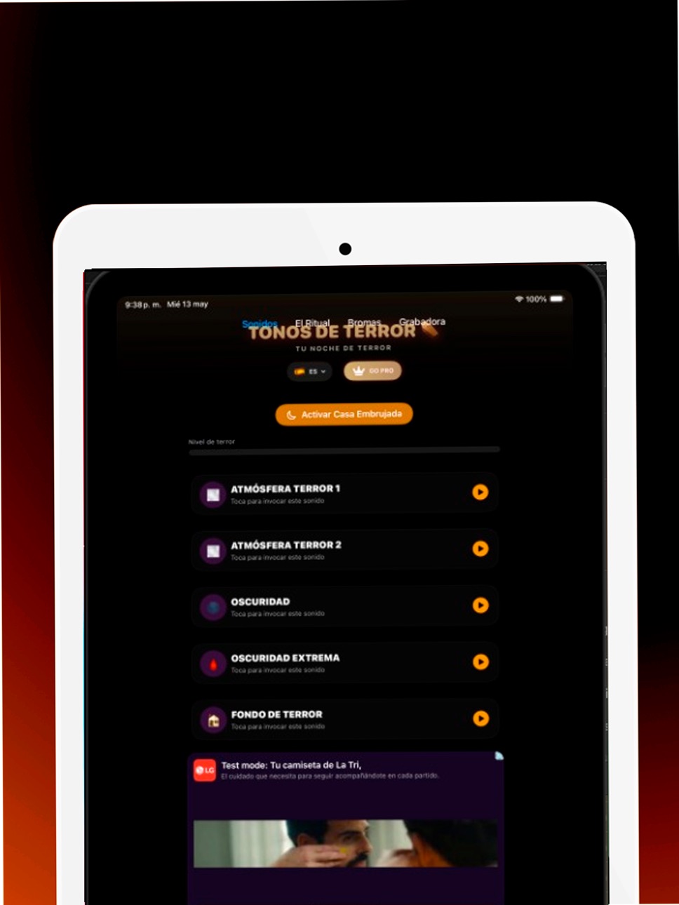 iPad screenshot