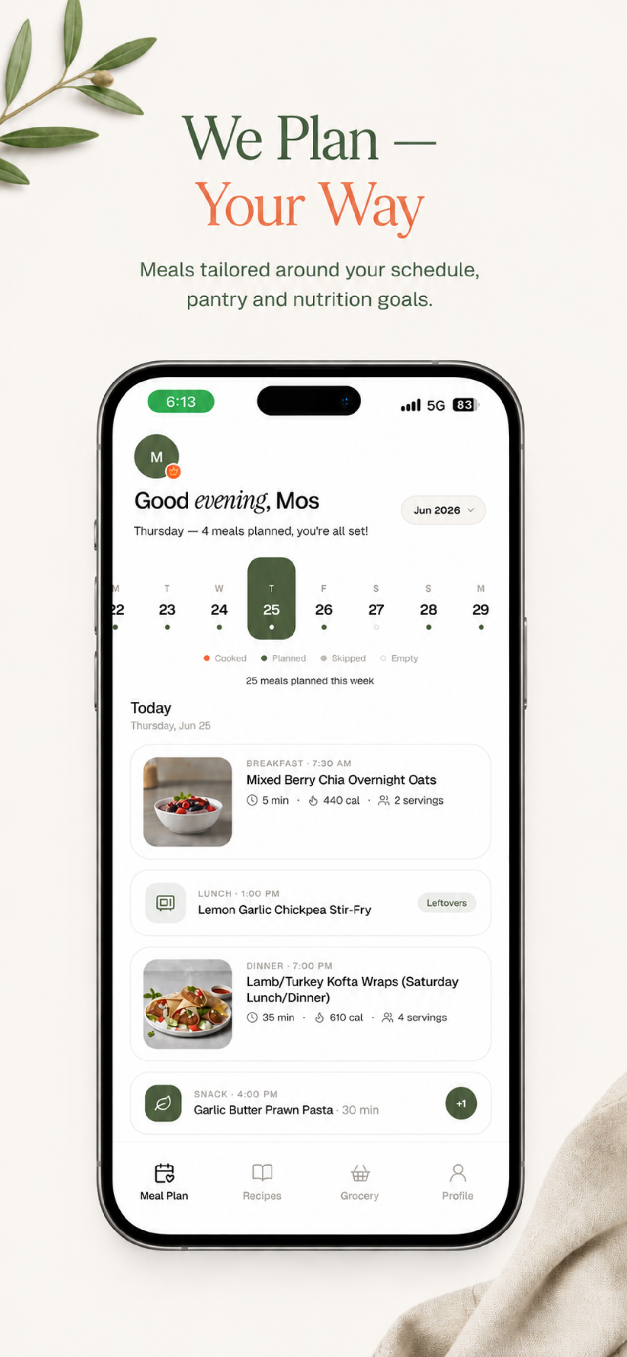 PlanNplate : Meals & Grocery screenshot 7