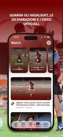 Acireale FC iPhone screenshot 5