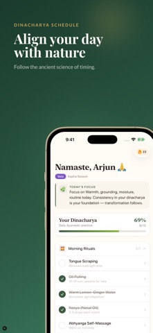Ayurveda Routine - Prana Screenshot 2 of 5