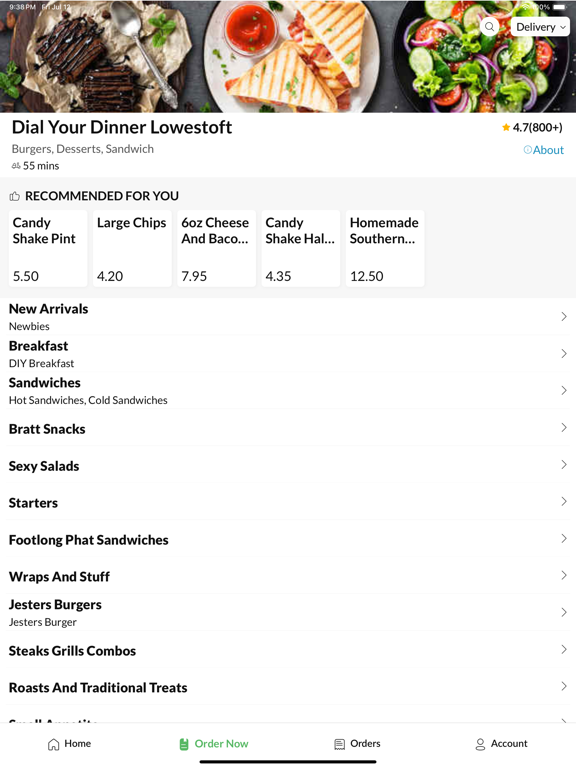 Screenshot #6 pour Dial Your Dinner Lowestoft