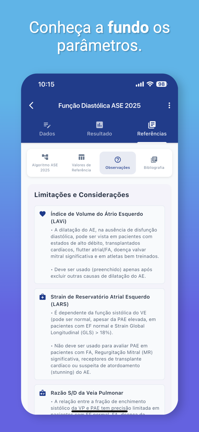 EchoDICOM Calc - Diástole 2025