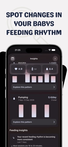 Breastfeeding Tracker & Timer screenshot
