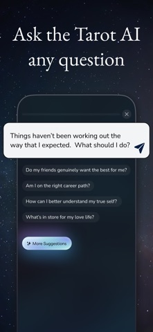 AI Tarot Card Reading - Aluma iPhone screenshot