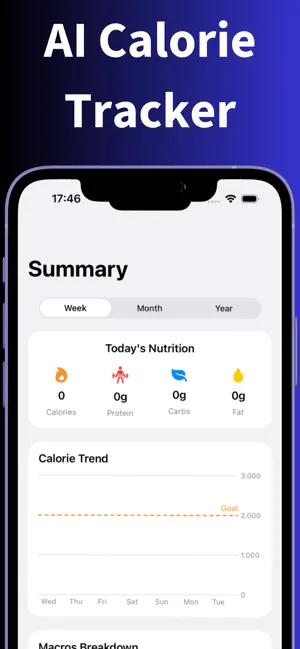 FoodSnap Calorie Tracker screenshot 2
