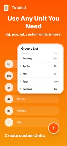 Totalist: Smart Shopping list Screenshot 4 of 6