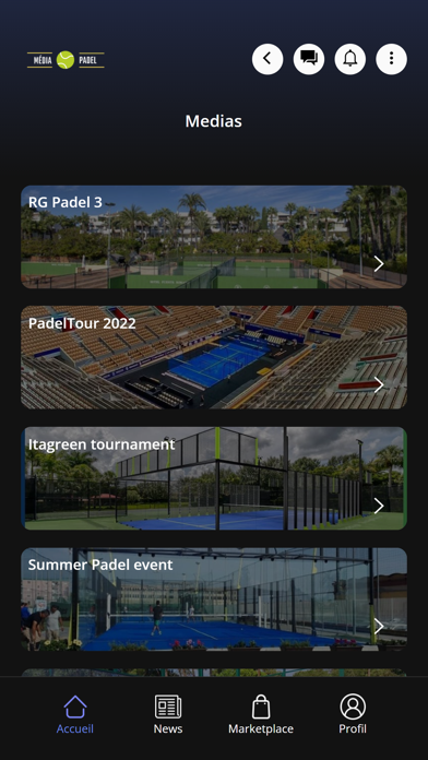 Media Padel Screenshot