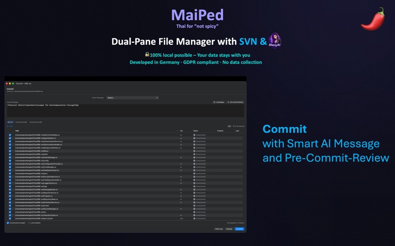 MaiPed screenshot