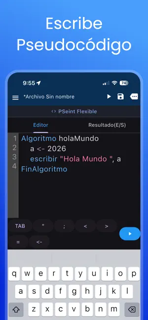 Pseudocode, PSeInt, Visualg screenshot 1