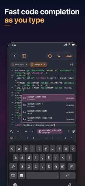 Kodo: AI Code Editor & IDE screenshot 2