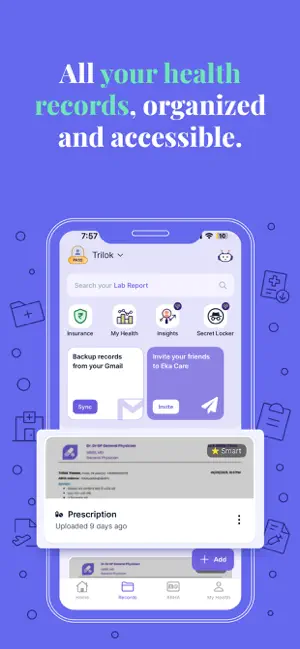 Eka: Health AI, ABHA, Records iPhone screenshot 5