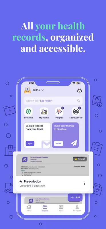 Eka: Health AI, ABHA, Records screenshot 5 of 10