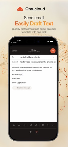 Omucloud: Business Email Screenshot 3 of 7