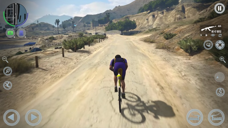 Gangster 3D Streets City Game screenshot 2