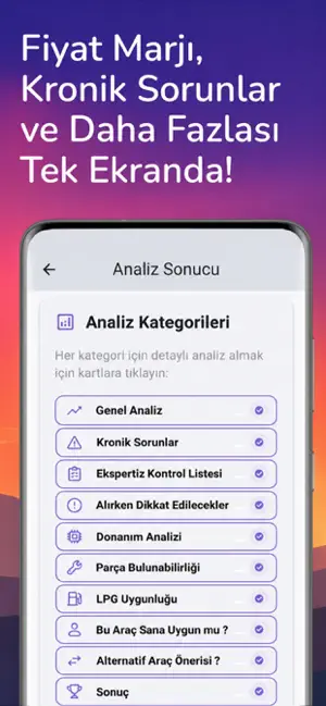 EksperGPT - AI Oto Analiz iPhone screenshot 4