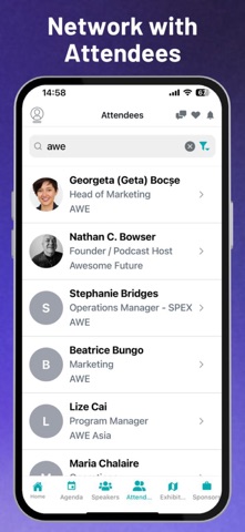AWE and United XR Events screenshot