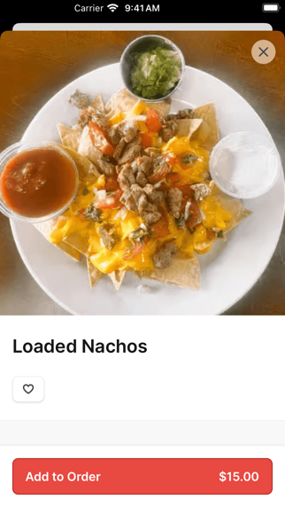 App screenshot