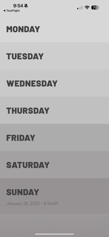 Weekstack Screenshot 3 of 3