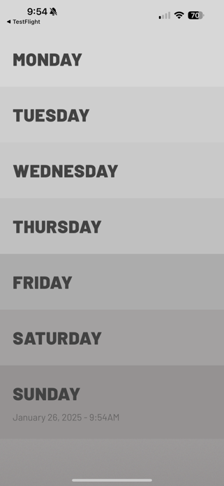Weekstack Screenshot 3 of 3