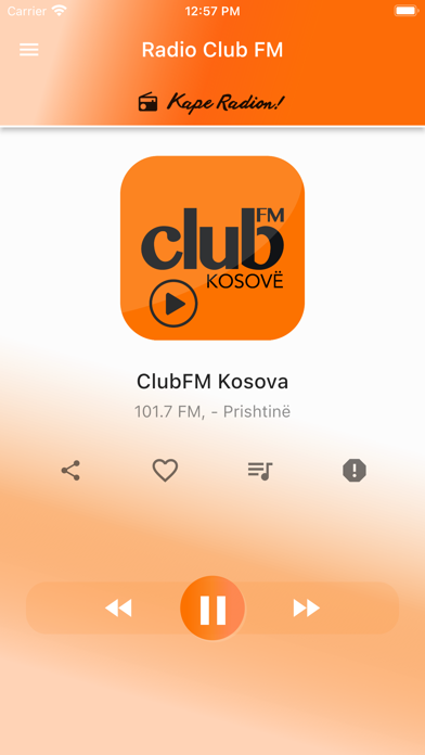 Radio Club FM (Official) Screenshot