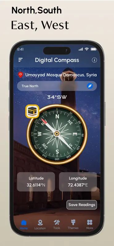 Compass & Location Tracker screenshot 2 of 8