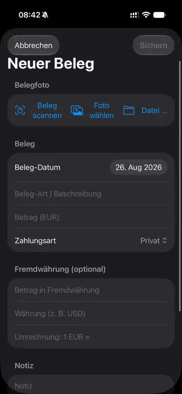 Reisekosten78 screenshot 1 of 4