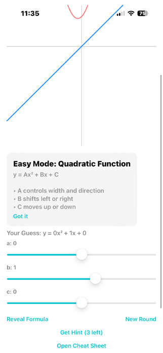 Guess the Graph Screenshot 2 of 4