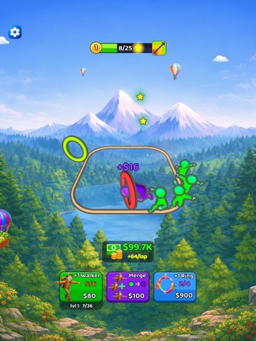 Merge Acrobats: Idle Loop