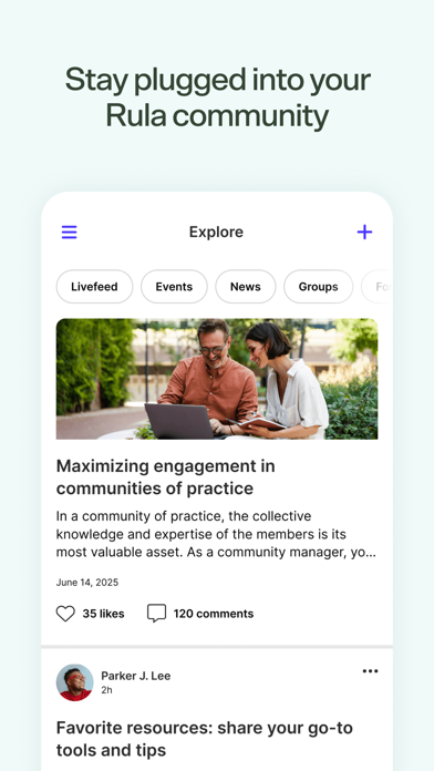Rula's Provider Community screenshot
