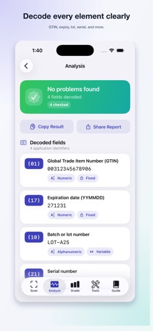 Pharma Barcode Scan/Generator Screenshot 3 of 6