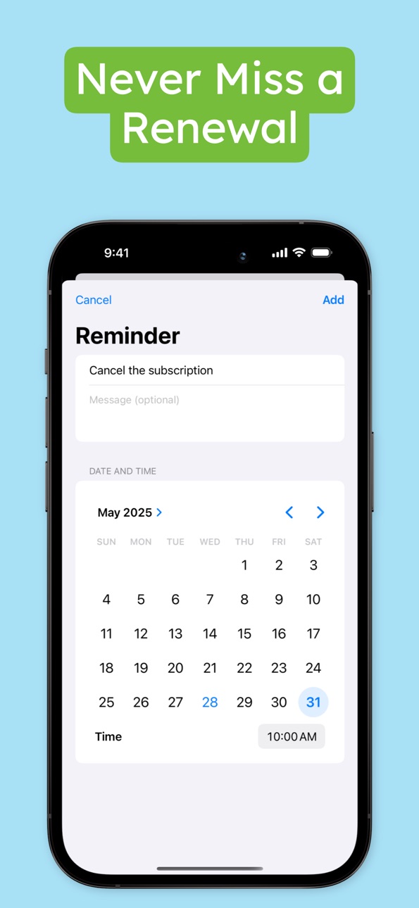 iPhone screenshot
