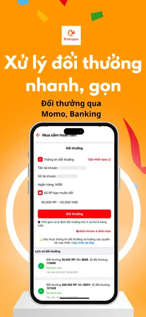 Riokupon : Cashback & Reward iPhone screenshot 4