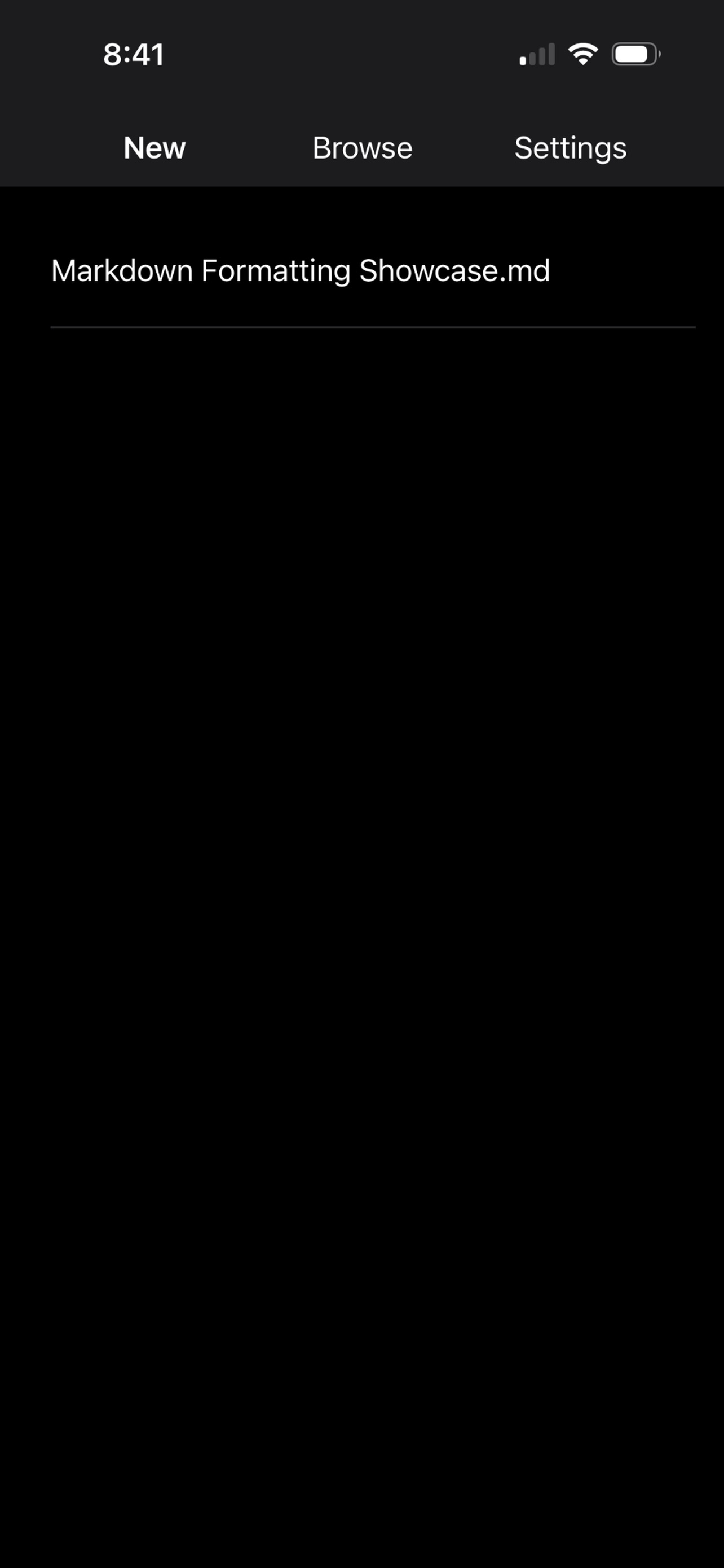 Screenshot 2 of Minimal.md