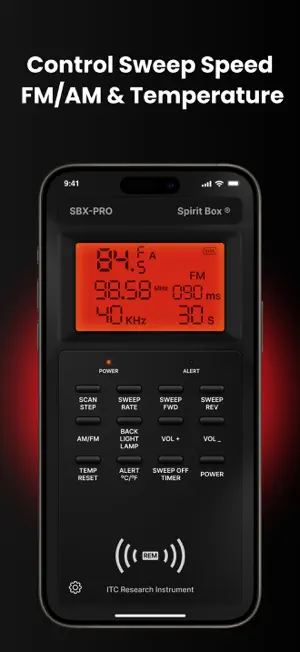 Spirit Box SBX PRO Ghost Radio screenshot 3