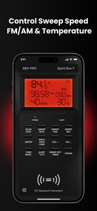 Spirit Box SBX PRO Ghost Radio screenshot 3