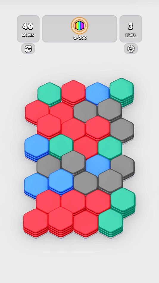 #9. HexaBlast Puzzle - Sort Colors (iOS) 由: Voodoo