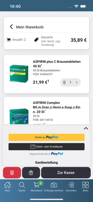 E-Rezept Shop Oberasbach screenshot 4