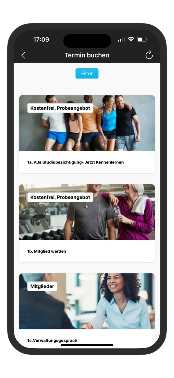 Screenshot #3 pour A.J.s Fitness