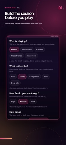 Never Dare: Party Game Screenshot 1 of 7