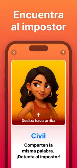 Captura de pantalla de Impostor - Juego De Palabras en iPhone 3